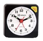 Relógio Despertador Quartz Clássico Herweg 2510 034 Preto