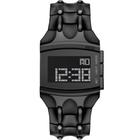 Relógio DIESEL digital aço preto masculino DZ2156B1 BXPX