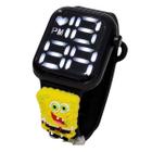 Relogio Digital Bob Esponja Pulso Infantil Resistente á Àgua