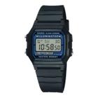 Relógio digital casual casio f-105w-1adf-sc