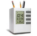 Relógio Digital De Mesa Despertador Calendário C/ Termômetro