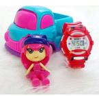 Relógio Digital Infantil para Crianças Meninos/Meninas Esportivo Pulseira Silicone Colorido Sport Quartz - LVO