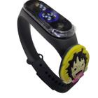 Relógio Digital Infantil Touch LED Super Heróis resistente à Água Luffy chapéu de palha