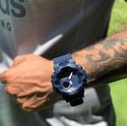 Relógio Digital Masculino Autofunções De Quartzo Esportivo Pulseira De Borracha