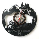 Relógio Disco de Vinil, Harry Potter, Hp, Potterhead, Decoração, Hogwarts, Magia