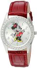Relógio Disney Adult Round Glitz Analog Quartz 30mm