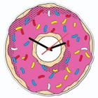 Relógio Donuts Presente Criativo Geek