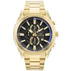 Relógio Dourado Masculino Technos Skymaster OS1ABC/4P