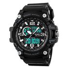 Relógio Esportivo Digital Masculino SKMEI, Relógio Militar Impermeável com Tela de LED com Alarme de Cara Grande, Tendên