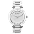 Relógio Euro Feminino Couro Chic EUY121E6AD/1K - Prata
