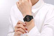 Relógio Feminino Backer Fashion Black Ref: 4006113f Pr