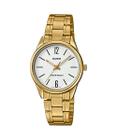 Relógio Feminino Casio Dourado - Pulseira Aço 2,8 cm