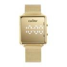 Relógio Feminino Condor Digital Led Dourado Comd1202Af/4D