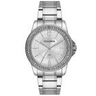 Relógio Feminino Cristais Prata ref-53601l0mvne5 - Mondaine