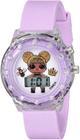 Relógio Feminino de Quartzo com Alça de Plástico - Roxo - LOL4044 - 16
