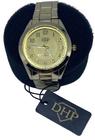 Relógio feminino dhp a prova d água dourado com detalhes original