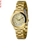 Relogio Feminino Dourado Lince LRG4733L34 C1KX