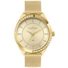 Relógio Feminino Dourado Pulseira Mesh Elegante COPC21JLKK4X - Condor