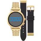 Relógio Feminino Euro Dourado Troca Pulseira Eubj3407Aa/T4P