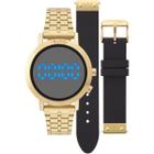 Relógio Feminino Euro Dourado Troca Pulseira Eubj3407aa/t4p