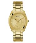 Relógio feminino GUESS em tom dourado com mostrador em champanhe, caixa de 40 mm