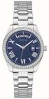 Relógio Feminino Guess Prata Mostrador Azul GW0307L1