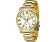 Relógio Feminino Lince Analógico Dourado LRG4337L C2KX