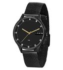 Relógio Feminino Lince Pulseira Aço 50M Lrn4623L-P1Px Preto