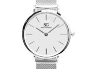 Relógio Feminino Metal Saint Germain Harlem Silver 32 mm