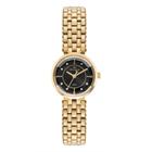 Relógio Feminino Mini Dourado Technos com Mostrador Preto