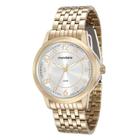 Relógio feminino mondaine dourado 99559lpmvde1