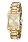 Relogio feminino mondaine dourado analogico 32103lpmvde1