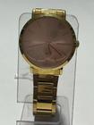 Relógio Feminino Mondaine Dourado Fundo rosa 53920lpmgde2