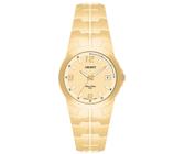 Relógio Feminino Orient Fgss1013 Dourado Mostrador Prata