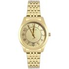 Relógio Feminino Pequeno Technos Dourado Clássico Elegance Uso Dia Dia Aço Leve 2115KNJS/4X