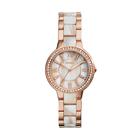 Relógio Fossil Feminino Virginia Rosé - ES3716/2JN