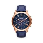 Relógio Fossil Masculino Multifunção Rose e Azul