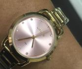 Relógio Funny Feminino Analógico LRGJ153L Dourado