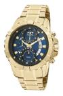 Relógio Grande Masculino Dourado Technos Legacy Ouro Executivo Classico Js15em/4d