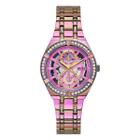 Relógio Guess Feminino com Pulseira Iridescente em Aço Inoxidável - 36mm