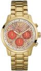 Relógio GUESS feminino rosa/dourado 92521LPGSDA5 W0330L11