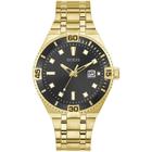 Relógio GUESS masculino analógico preto dourado GW0330G2