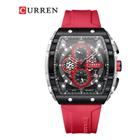 Relógio impermeável Curren Curren8442 para homens com 47 mm de diâmetro - J-One