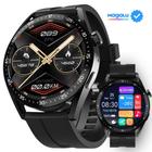 Relógio Inteligente Amax 3 Pro 2024 - Smartwatch com NFC, GPS, IPSLED, Alta Definição + 2 Pulseiras, Elegante e Funcional - WEARFIT DELUXE