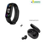 Relógio Inteligente Bracelet M7 Saude Academia + Fone sem Fio Dots V5.0 - DB