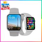 Relógio Inteligente Presente Super Pai Smart watch Serie 9 Branco Troca Foto de Fundo