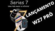 Relogio inteligente Smartwatch W27 Pro Série 7 Watch7 Lançamento 2022 Preto - W27PRO