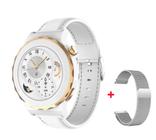 Relógio Inteligente Smatwatch Hw3 mini + pulseira de aço