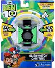 Relógio interativo ben 10 omnitrix com sons e luzes