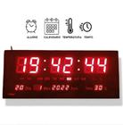 Relógio Led De Parede Hora, Data, Tempo, Alarme LE-2111